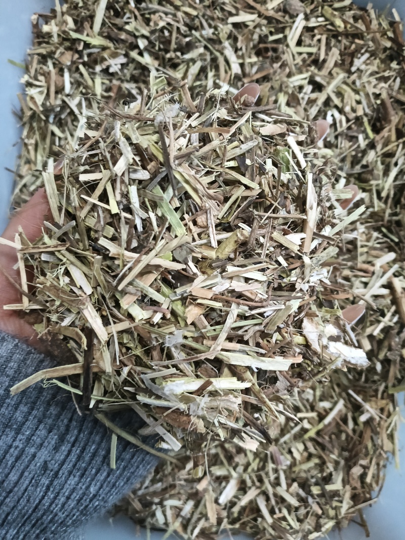 花生秧过筛除尘工厂直销黄绿色无土少膜无霉变牛羊