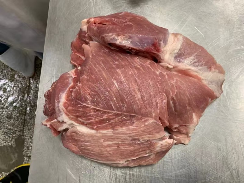 四号肉，去皮去骨后腿肉，精瘦肉，纯干货，量大谈价，带二刀