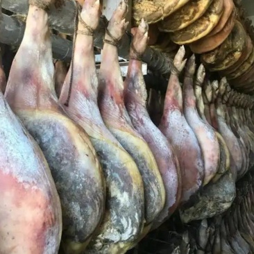 徽州本地二年陈火腿【整只】品质保证送礼佳品