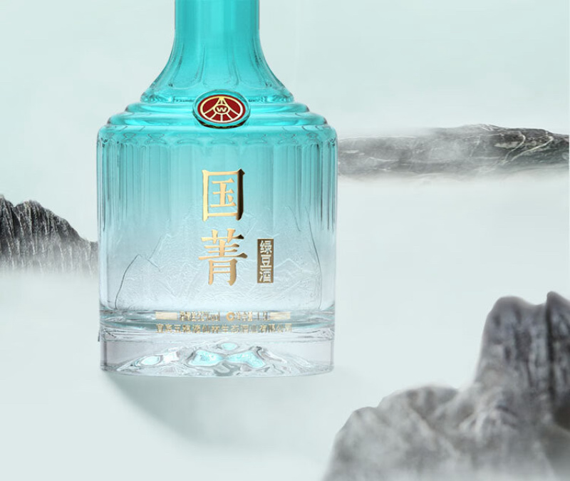 国蒿绿豆酒500mlx6论江山52度1.5升/瓶