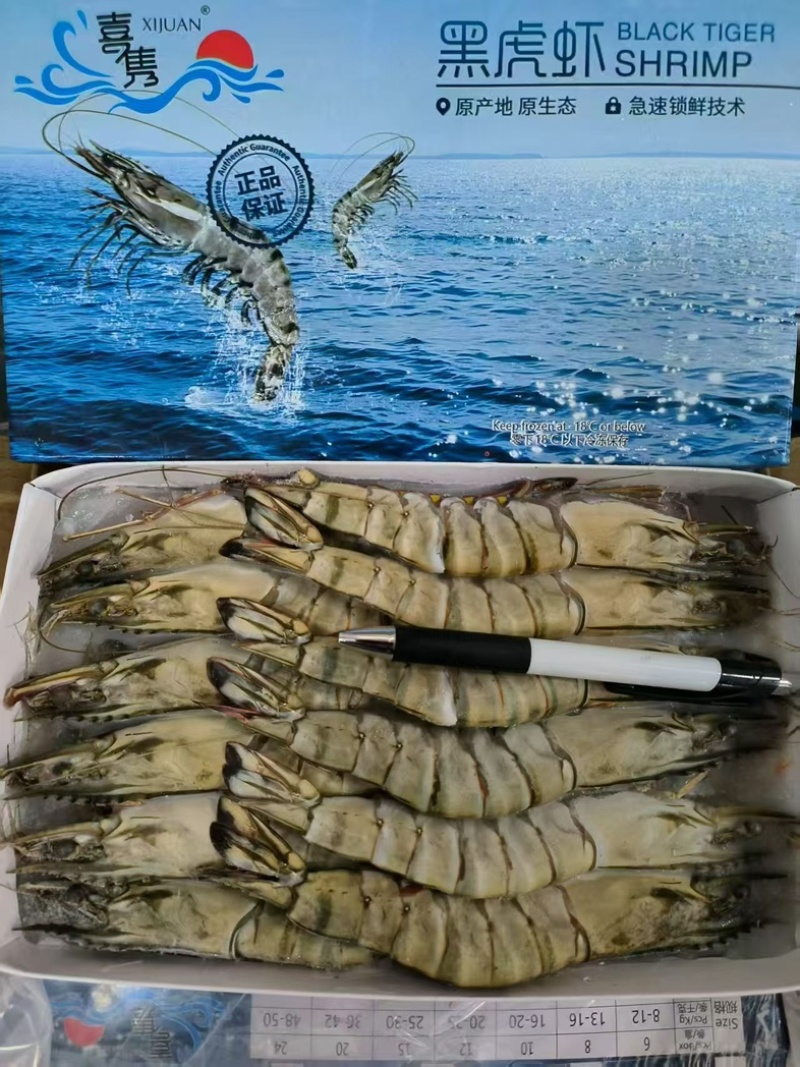 虎虾草虾多规格爽口批发正关大贸货源稳定可靠
