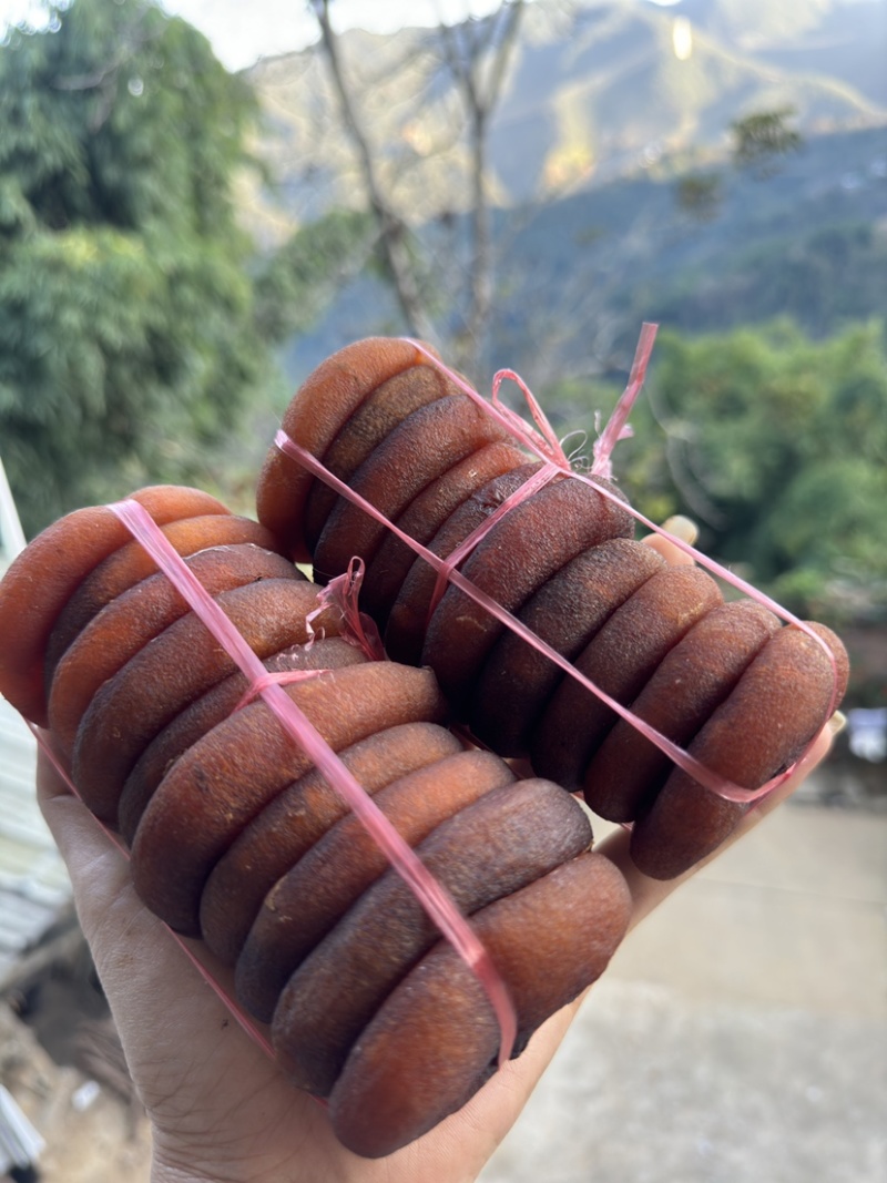 云南特产农户自晒柿饼干***口感软糯香甜柿子柿饼干货