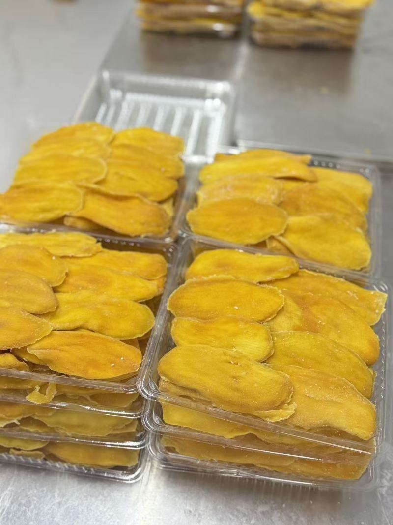 整件芒果干批发片大肉厚色泽自然果脯果干