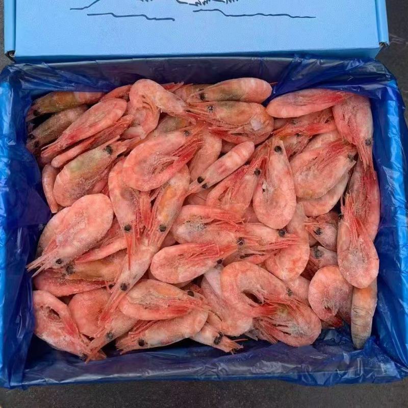 新货北极虾甜虾1斤半和2斤装团购电商！！！！