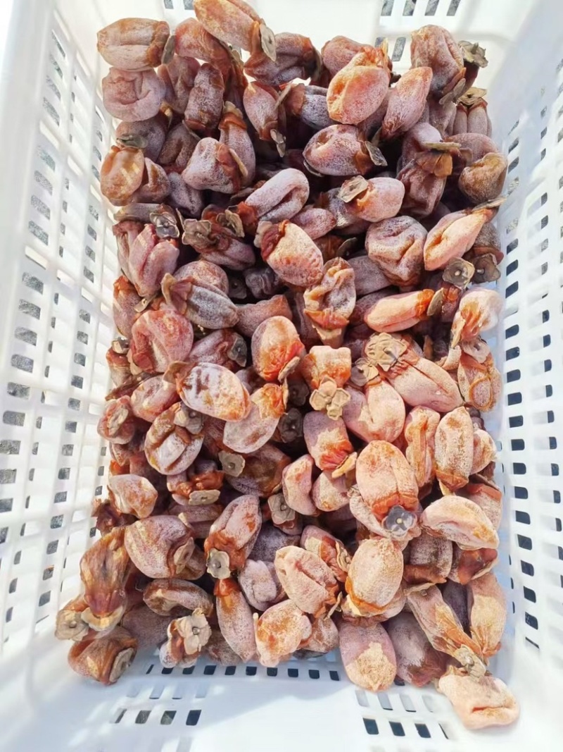 赶集货柿饼次柿饼下捡下拣便宜货山东青州临朐柿饼小柿饼