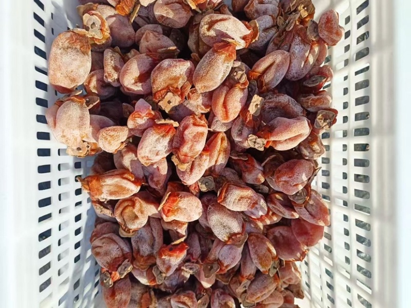 赶集货柿饼次柿饼下捡下拣便宜货山东青州临朐柿饼小柿饼