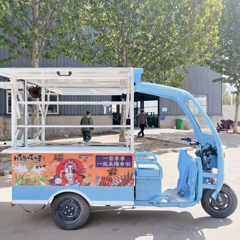 厂家批发直销原装摆摊小吃车，餐车