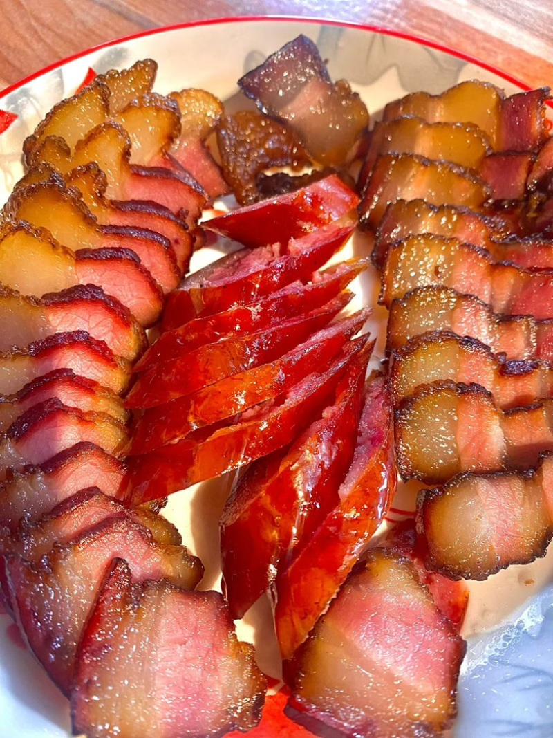 广西三江烟熏腊味