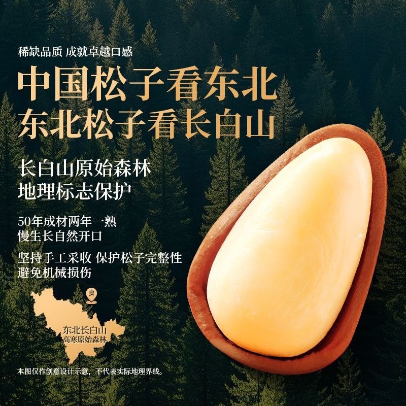 东北松子开口高货