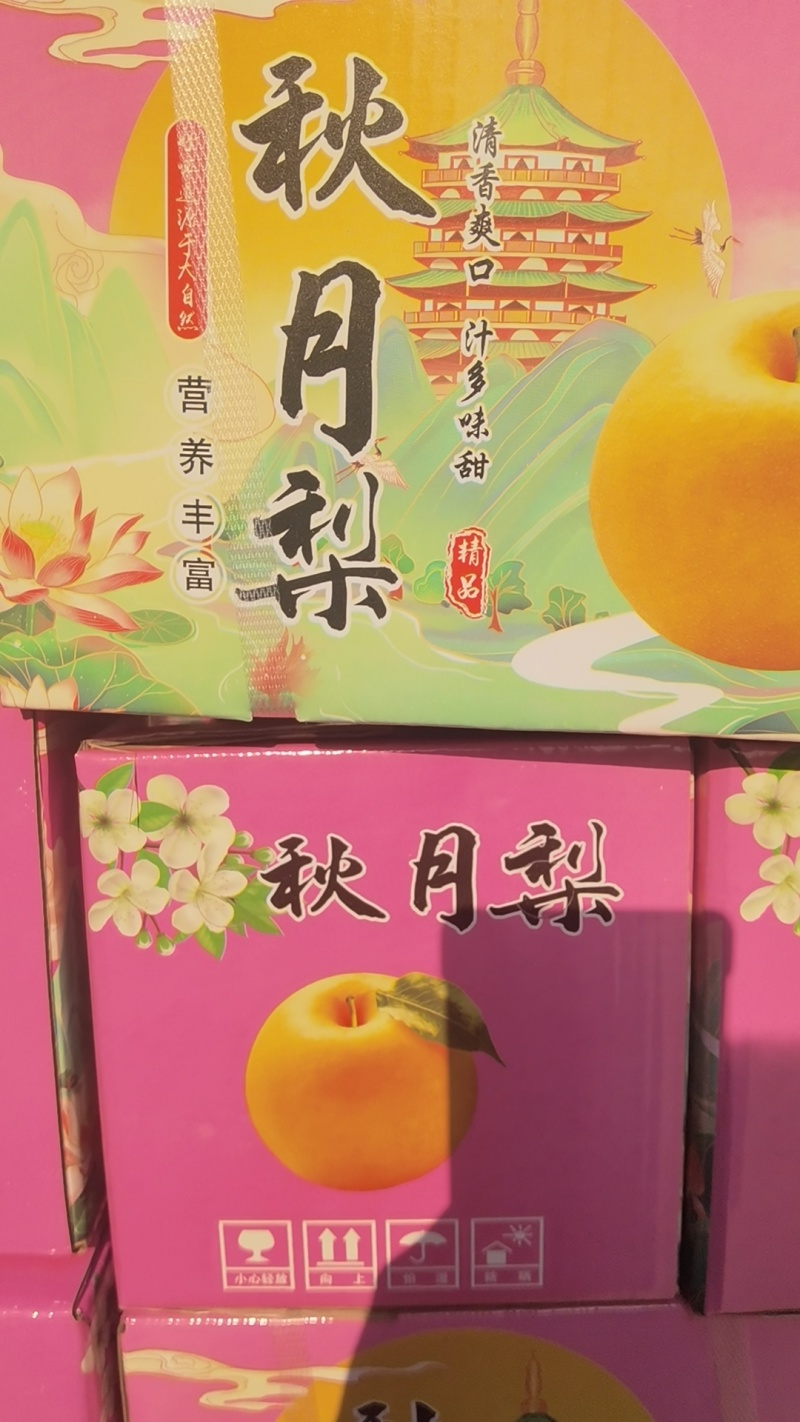 礼盒秋月梨秋月梨礼盒装适合电商团购市场