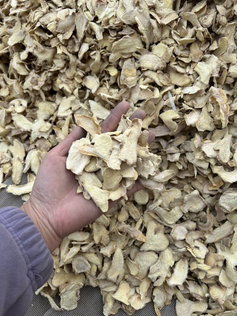 干姜片新货颜色好货干味道浓量大从优