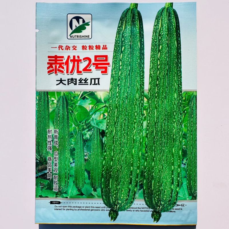 夏丽肉丝瓜种子农家春秋季耐热易种口感脆甜蔬菜种孑长丝瓜