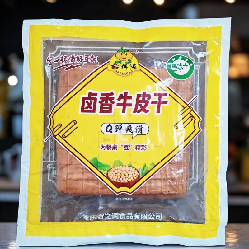 卤香牛皮干