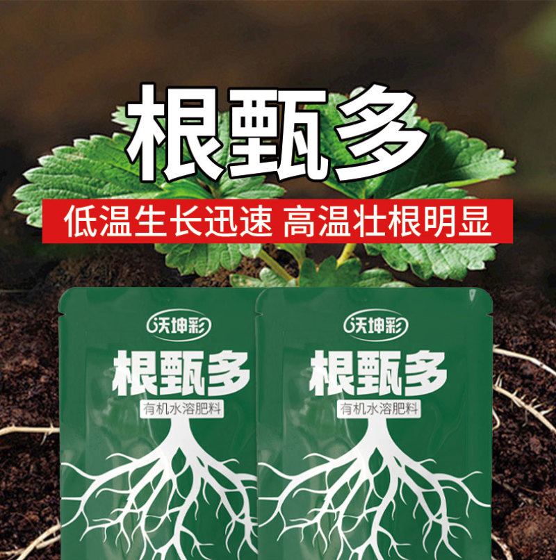 根甄多生根壮苗防根腐死棵烂苗功能肥