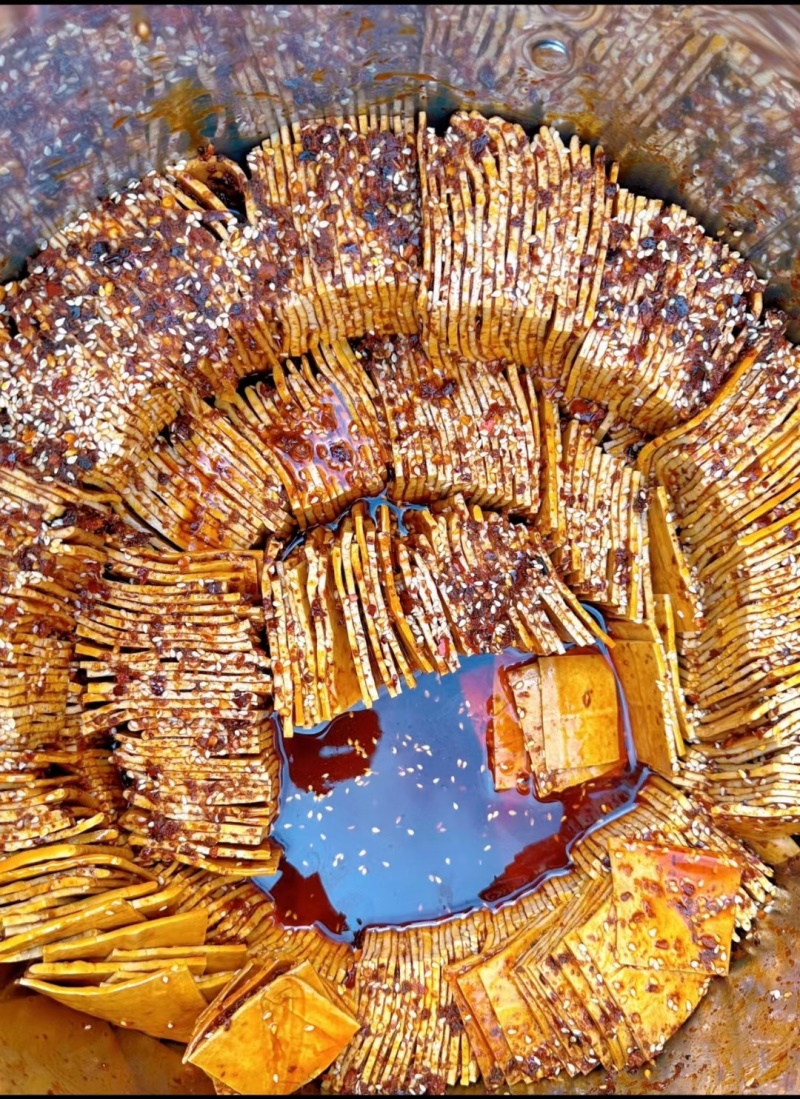 卤香牛皮干