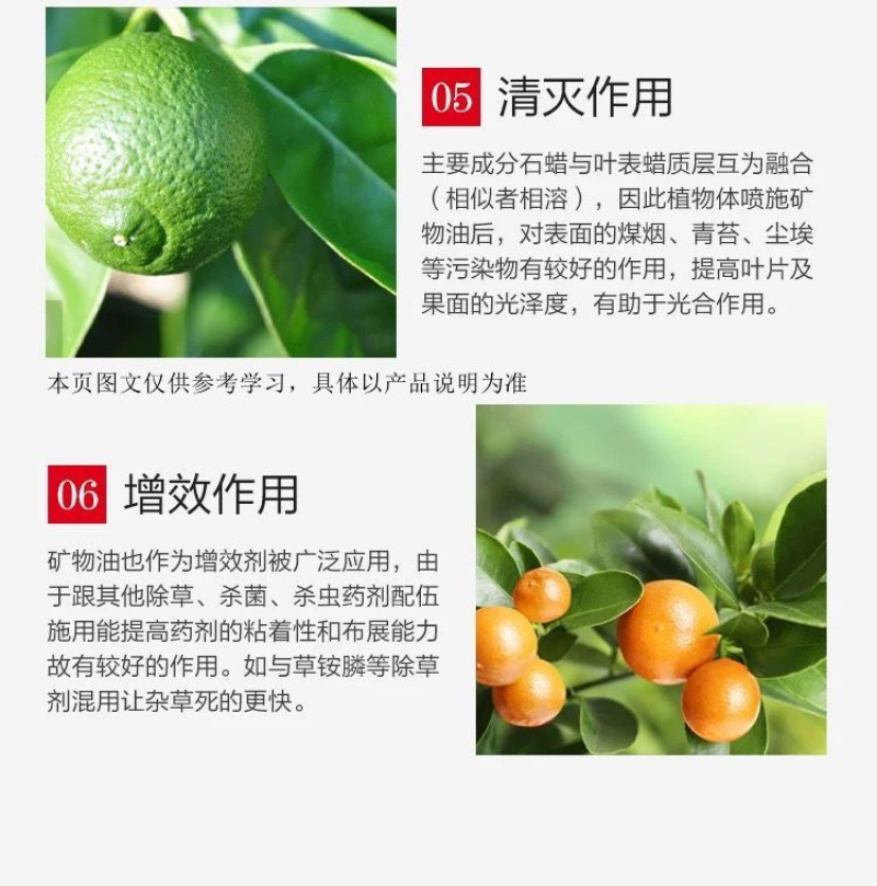 99%矿物油果园清园必备果园果树清园效果看的见活动