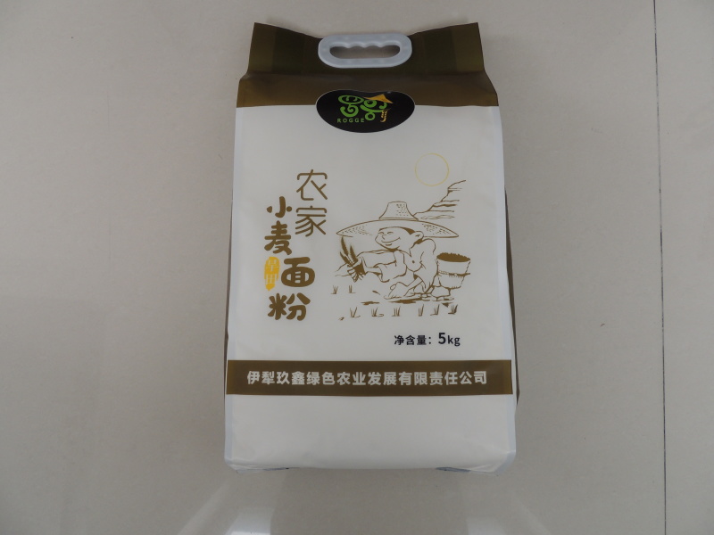 黑小麦面粉石磨面粉小麦面粉厂家供做馒头花卷面包5kg