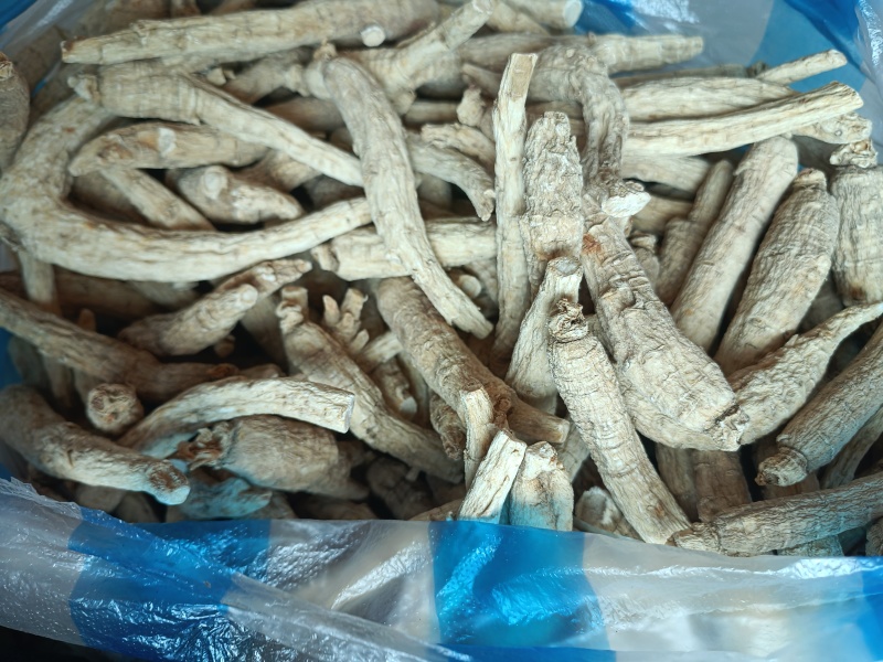 人参手工切片，精心挑选优质人参，纯手工切片，片形大