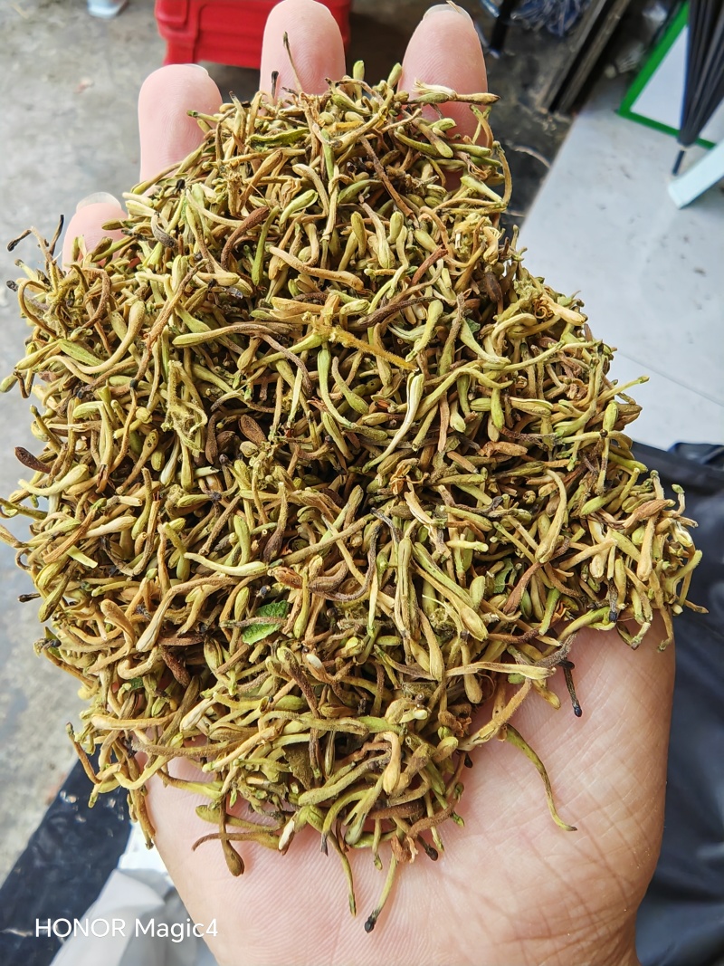 安龙金银花，花蕾，无硫，太阳哂干，颜色好，货量冲足
