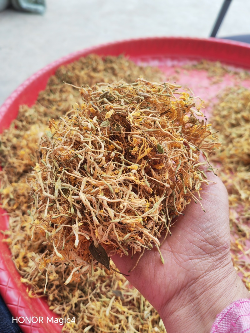 贵州安龙金银花，大开花，无硫，机器烘干的，颜色好