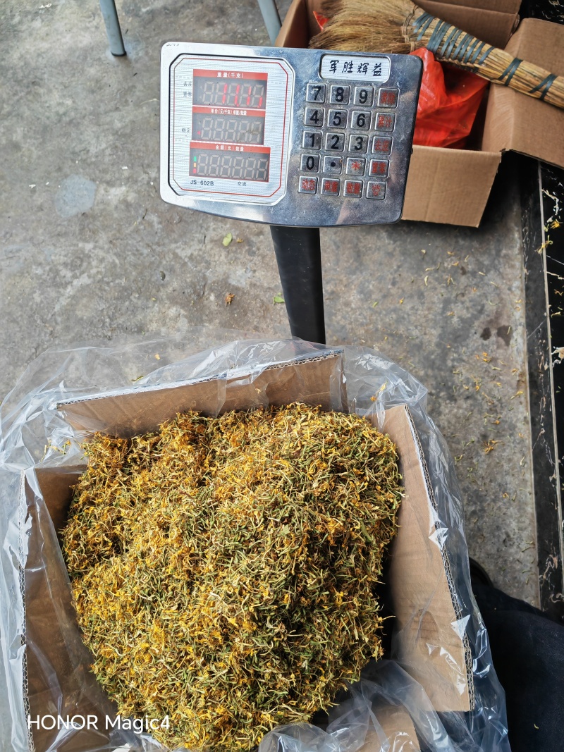 贵州安龙野生金银花，百分之七八十开花，晒花，无硫
