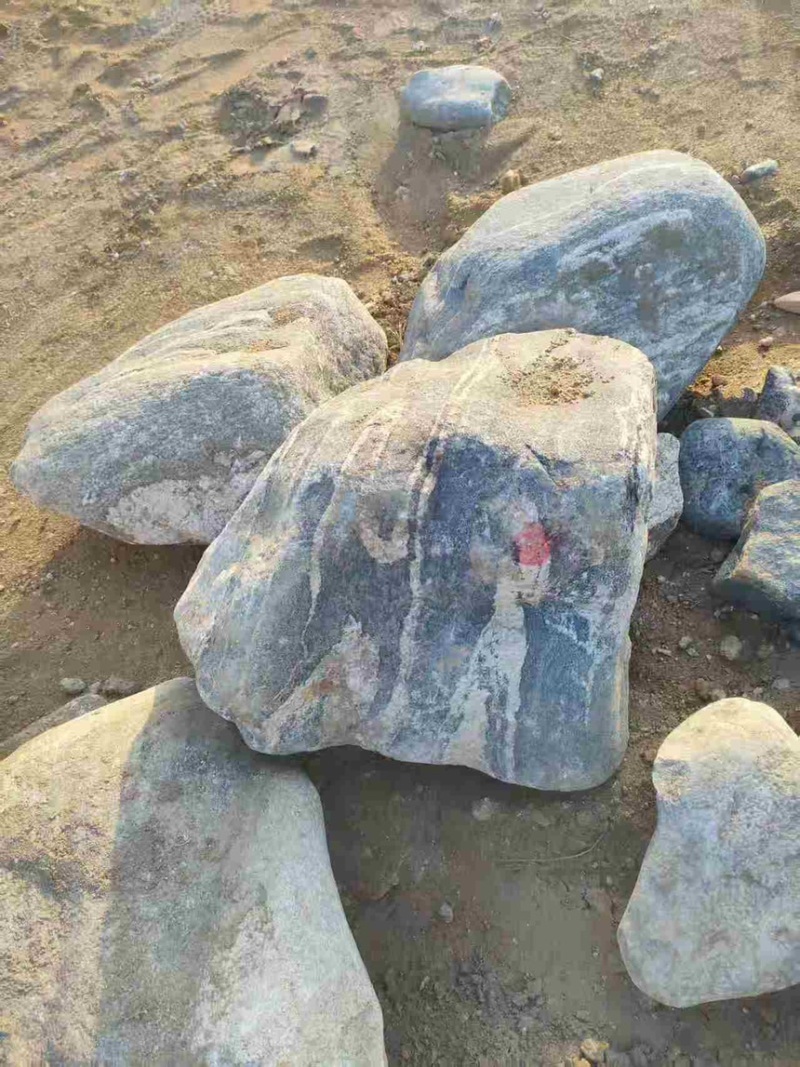 泰山石原石花纹石雪浪石景观石水冲石鹅卵石河卵石