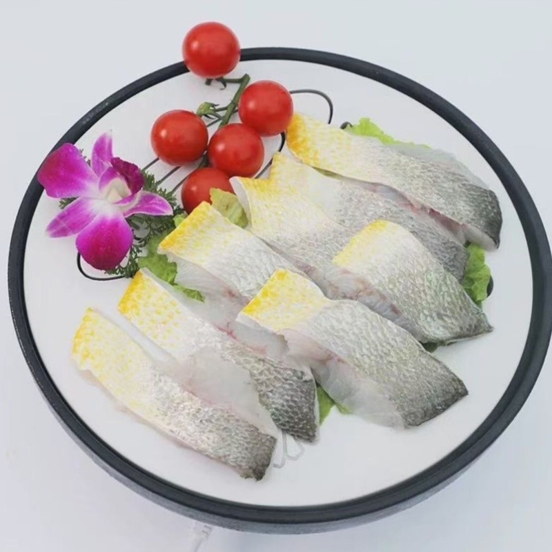 黄花鱼段黄鱼肉免处理去头去内脏去鱼鳞黄鱼段黄鱼段海鲜批发