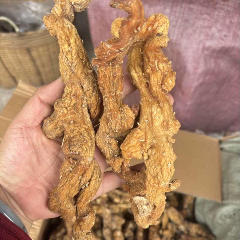 黄精干货多花姜型黄精无硫水洗足干货大货批发一手货源