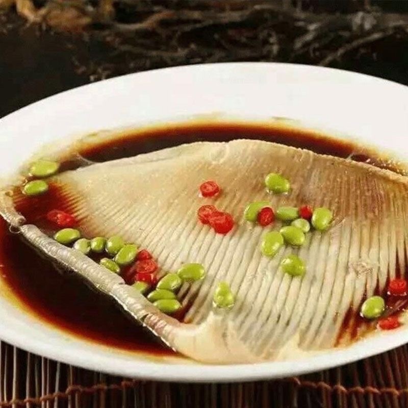 鲜冻鱼翅鳐鱼翅鲜冻鱼翅软骨酒店食材软骨翅老板鱼鱼翅