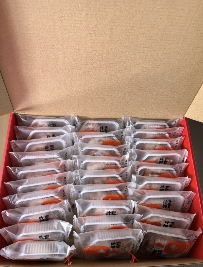 富平柿饼,农户直供,尖柿古法手作,霜厚软糯,无核现发