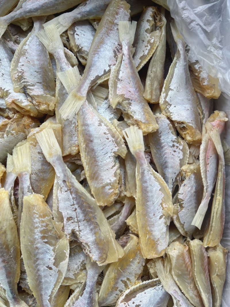 中号剥皮鱼干地摊电商批发剥皮鱼干目肉鱼干干鱼