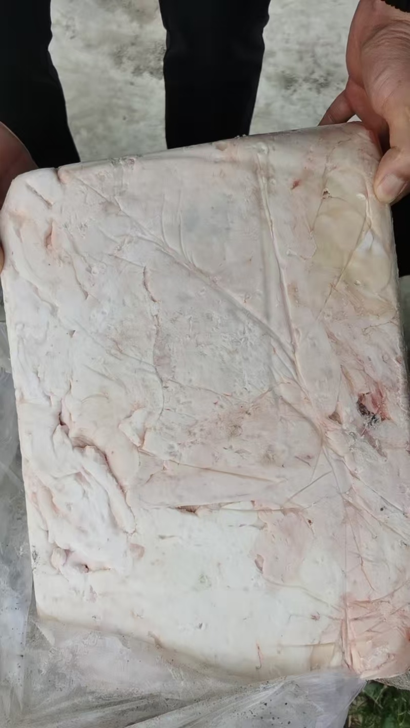 肥猪平铺板油，个人存货，猪板油