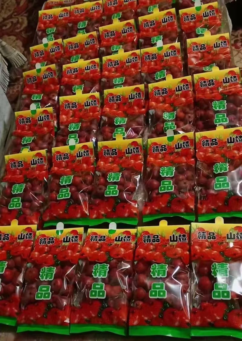 酸甜口味新品种水果山楂，果肉发红，味道好，不怎么会用平台