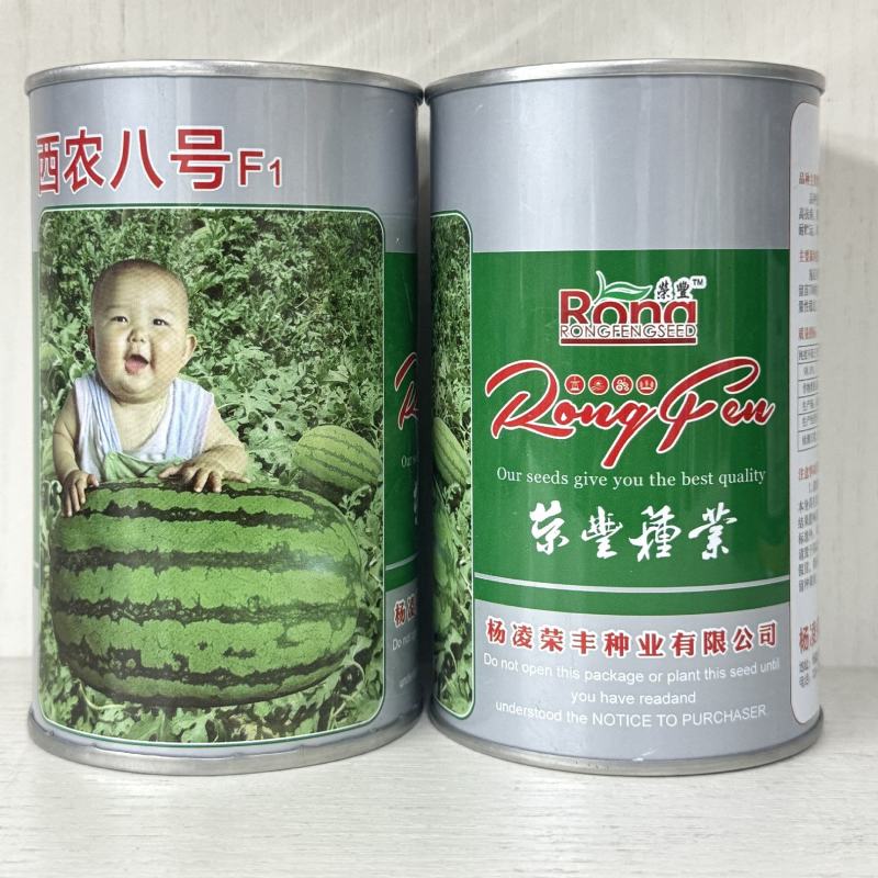 荣丰西农八号西瓜种子特大超甜西瓜种子抗病高产露地大棚种石