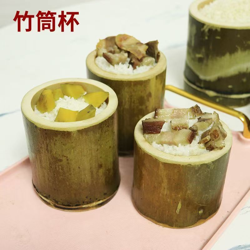 竹筒杯定制可用于奶茶冷饮蒸饭新鲜品质优可对接市场