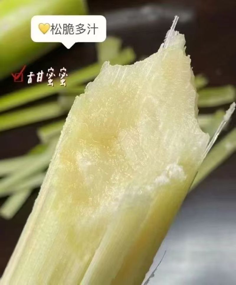 【精选】云南黄皮甘蔗黄金甘蔗货源充足甜美多汁欢迎