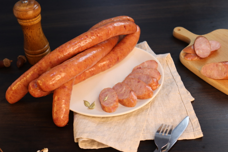 纯猪肉香肠鲜肉制作系列8个口味