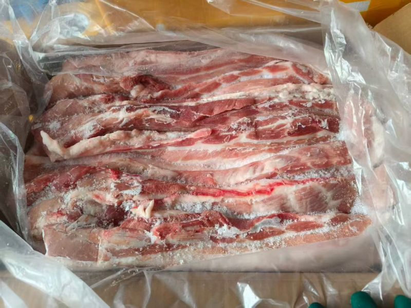 精修去奶头皮五花肉条！新货30吨超低价出，质量**好