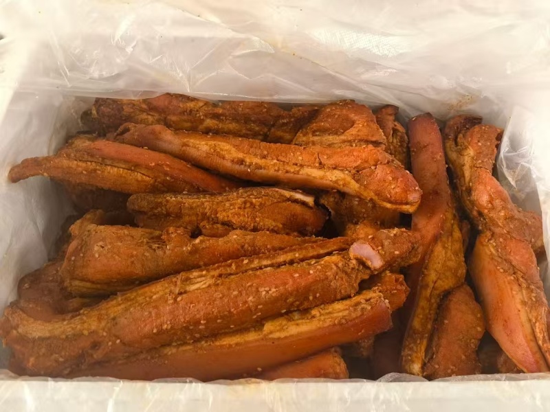 精修去奶头皮五花肉条！新货30吨超低价出，质量**好
