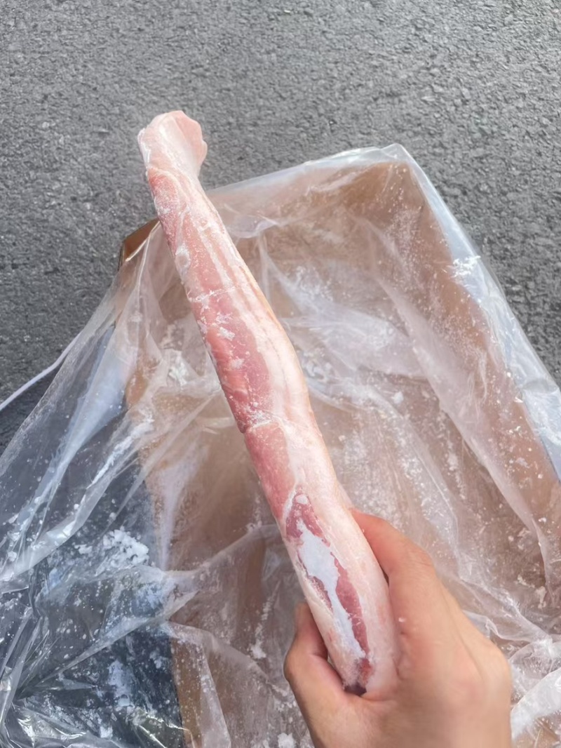 肥猪带皮前上肉，3-5片