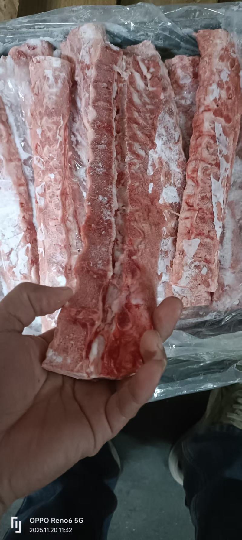白菜价出售，国产猪背骨，新货