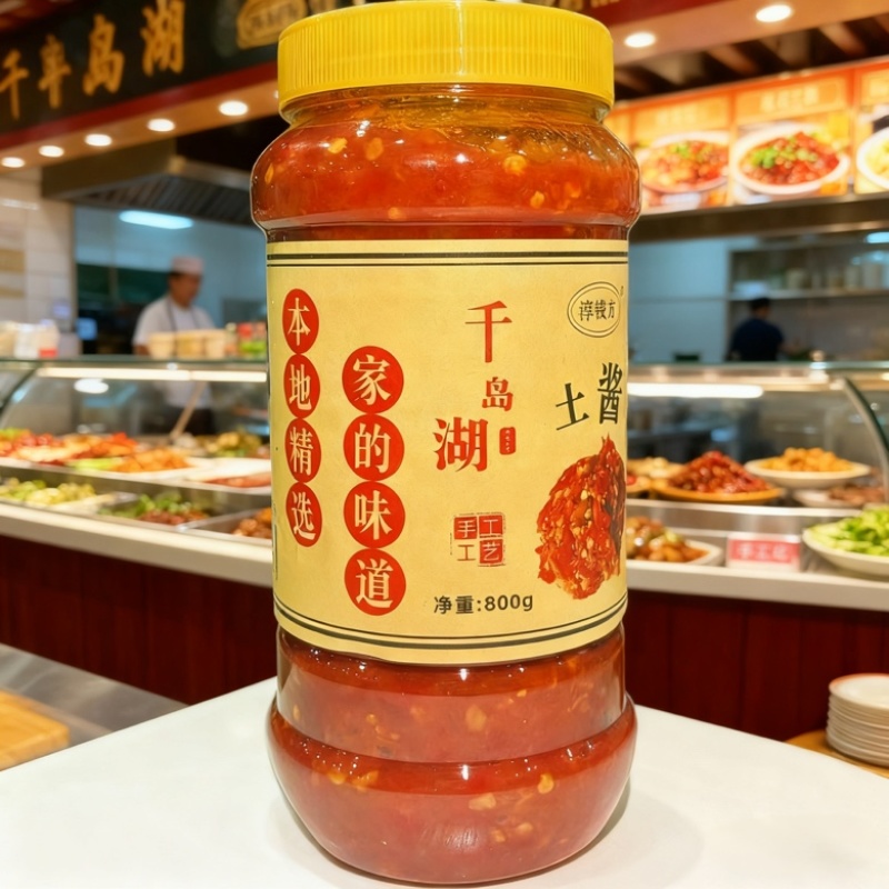 2.批发千岛湖土酱本地特色手工酿造土酱家用商用调味