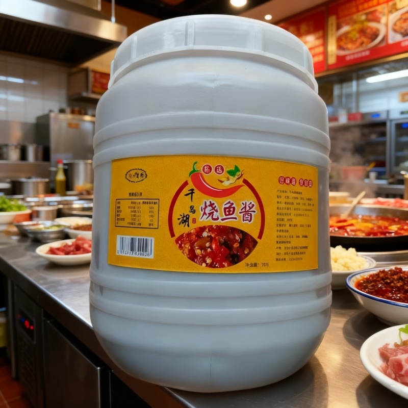 农家手工酱，饭店烧鱼专用调味酱餐馆长期供货，量大价优