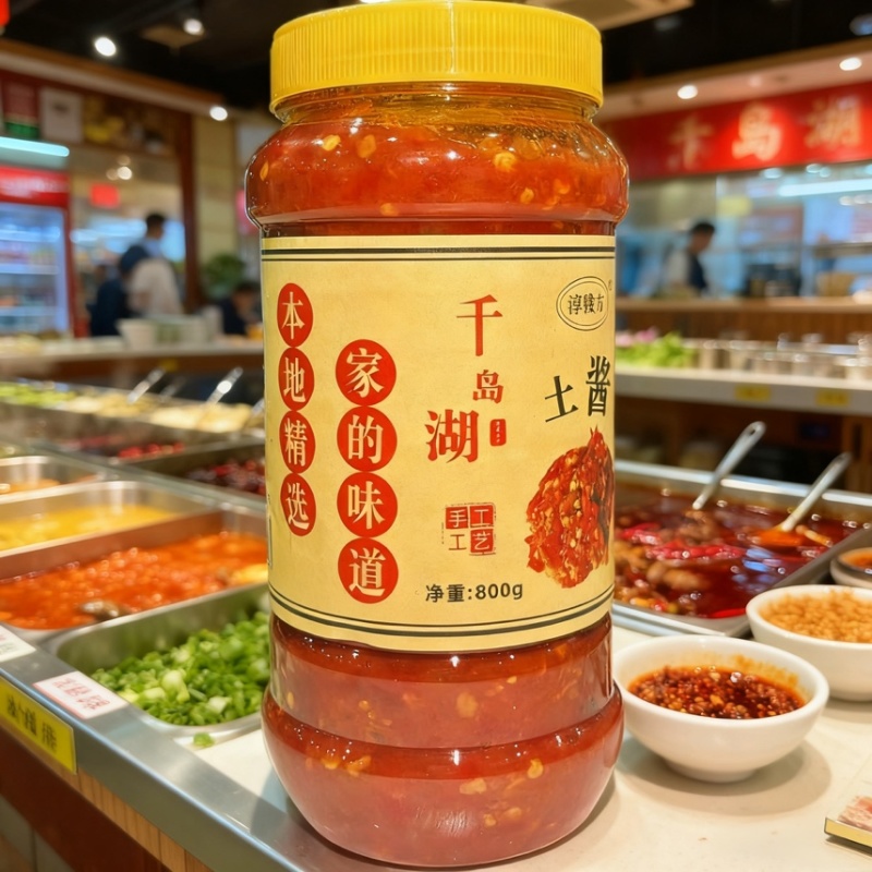 千岛湖土酱（红烧大鱼头炒螺蛳煮豆腐一绝）