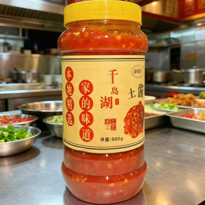 千岛湖土酱（红烧大鱼头炒螺蛳煮豆腐一绝）