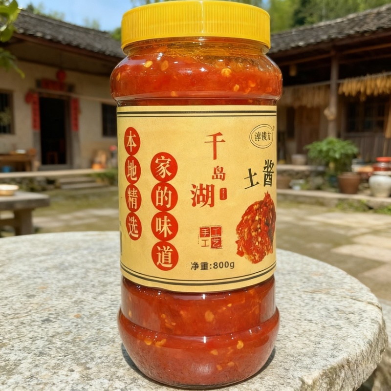 千岛湖土酱（红烧大鱼头炒螺蛳煮豆腐一绝）