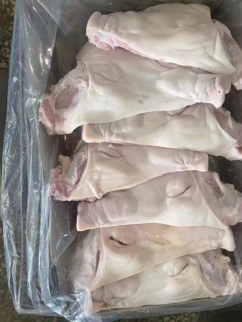 分割肉，猪头猪副产品鸿运当头每件净重16斤