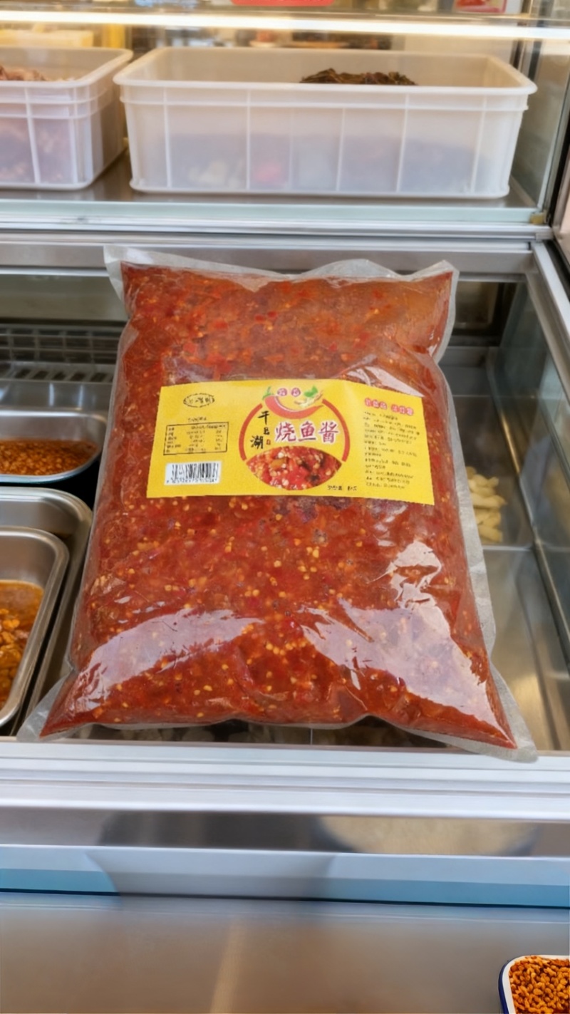 源自千岛湖深山的烧鱼酱，天然食材，传承老手艺