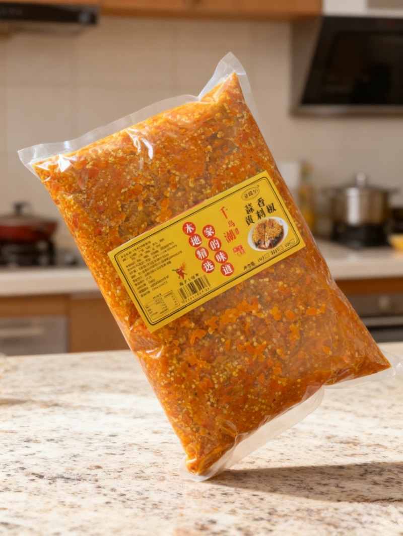正宗千岛湖黄剁椒蒜香浓郁鲜椒**家用商用炒菜蘸料万料