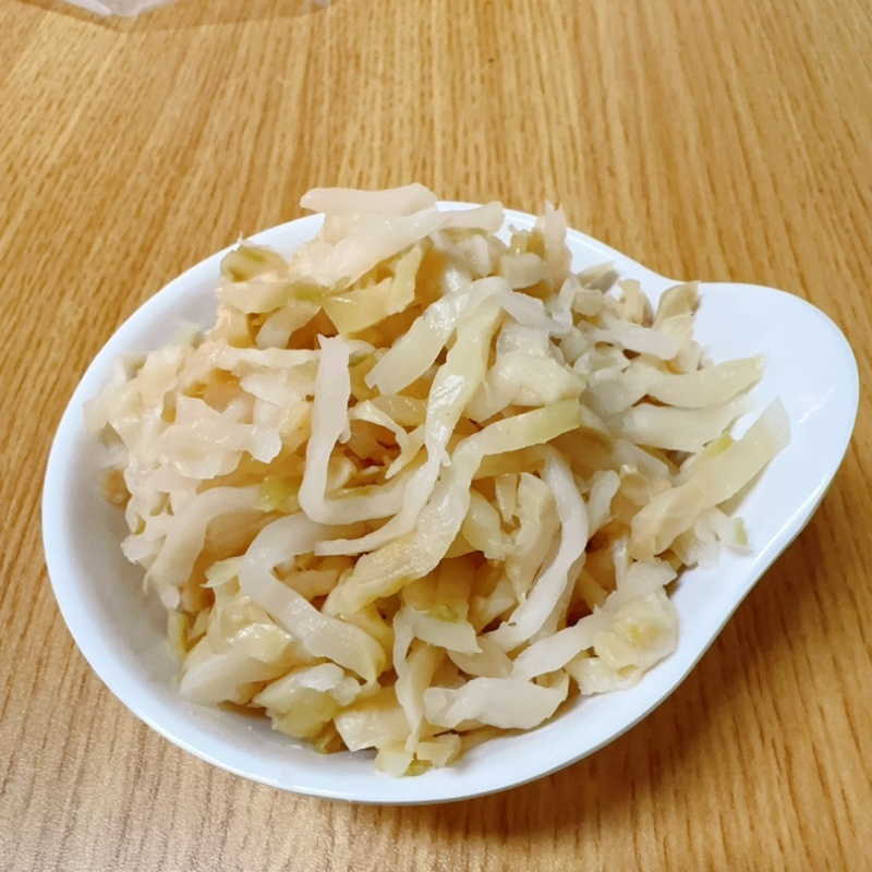 压榨香脆榨菜丝不咸开袋即用半成品湘菜餐饮酒店食材原料